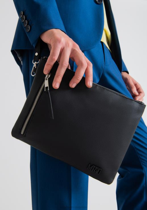 Antony Morato мушкарци торбица од вештачке коже са логотипом тон у тон црн Прибор D6D06358