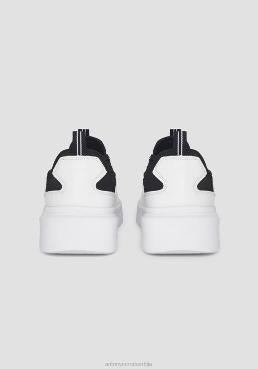 Antony Morato мушкарци барнет патике од вештачке коже и техничке тканине бео обућа D6D06313
