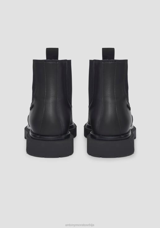 Antony Morato мушкарци аведон кожне чизме цхелсеа црн обућа D6D06328
