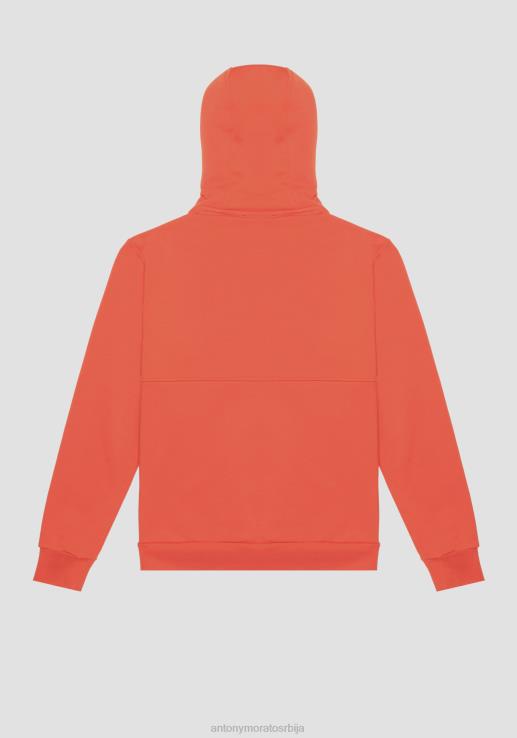 Antony Morato мушкарци дуксерица нормалног кроја са рељефним логом 5097 одећу D6D0669