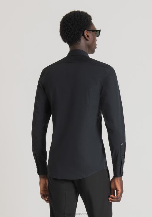 Antony Morato мушкарци наполи слим фит мајица од 100% памука црн одећу D6D06105