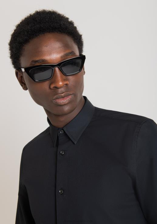 Antony Morato мушкарци наполи слим фит мајица од 100% памука црн одећу D6D06105