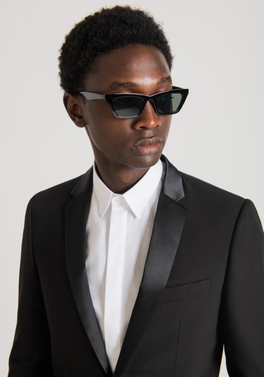 Antony Morato мушкарци кошуља са дугмадима бео одећу D6D06131