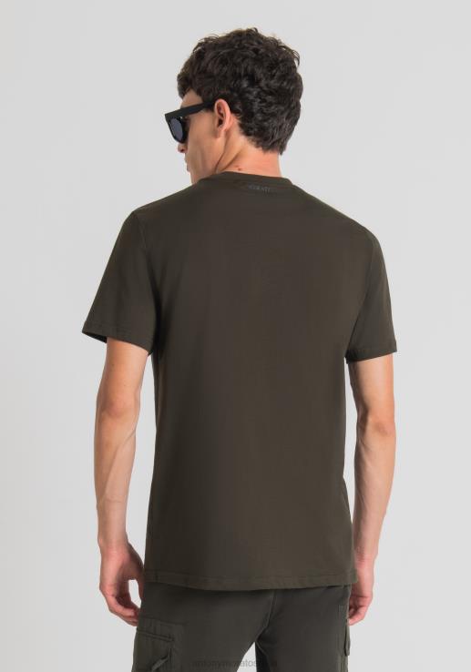 Antony Morato мушкарци обична мајица од 100% памука са тиграстим принтом 4075 одећу D6D06184