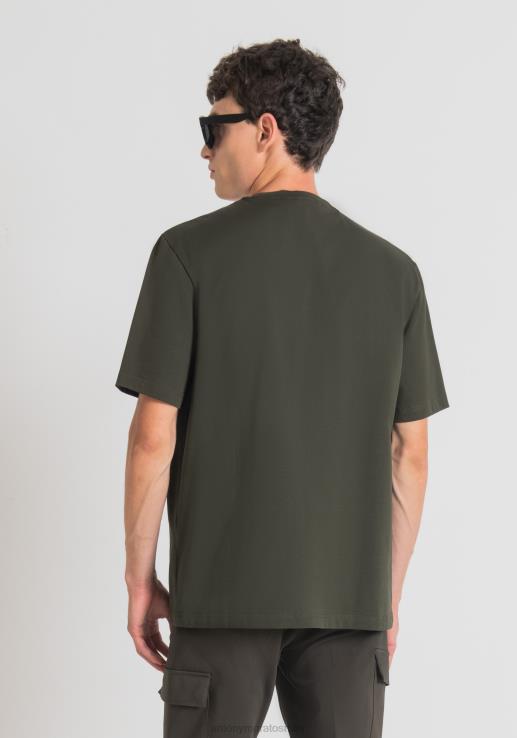 Antony Morato мушкарци велика мајица од чистог памука са бочним џепом у облику срца 4075 одећу D6D06138