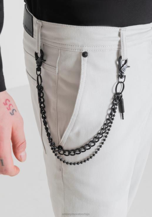 Antony Morato мушкарци оливер уске панталоне до глежња од меког растезљивог кепера 1013 одећу D6D06267