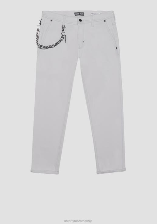 Antony Morato мушкарци оливер уске панталоне до глежња од меког растезљивог кепера 1013 одећу D6D06267