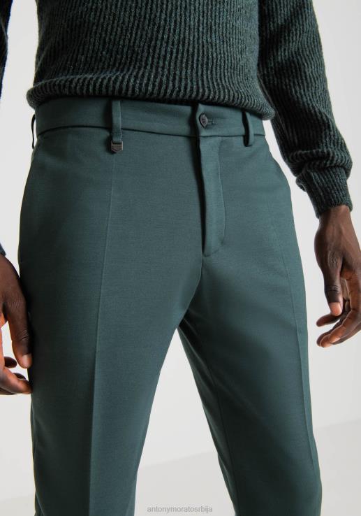 Antony Morato мушкарци асхе супер скинни панталоне од растегљиве мешавине вискозе кепер 4076 одећу D6D06251