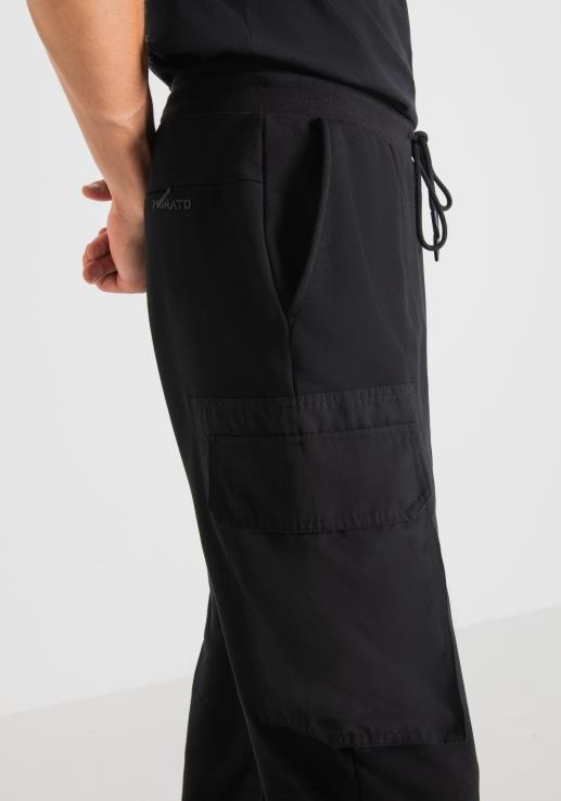 Antony Morato мушкарци нормалне карго тренирке од растегљиве мешавине памука црн одећу D6D06218