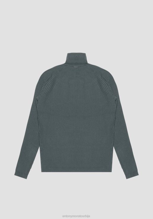 Antony Morato мушкарци уски џемпер од растезљиве вискозне мешавине пређе 4076 одећу D6D06103